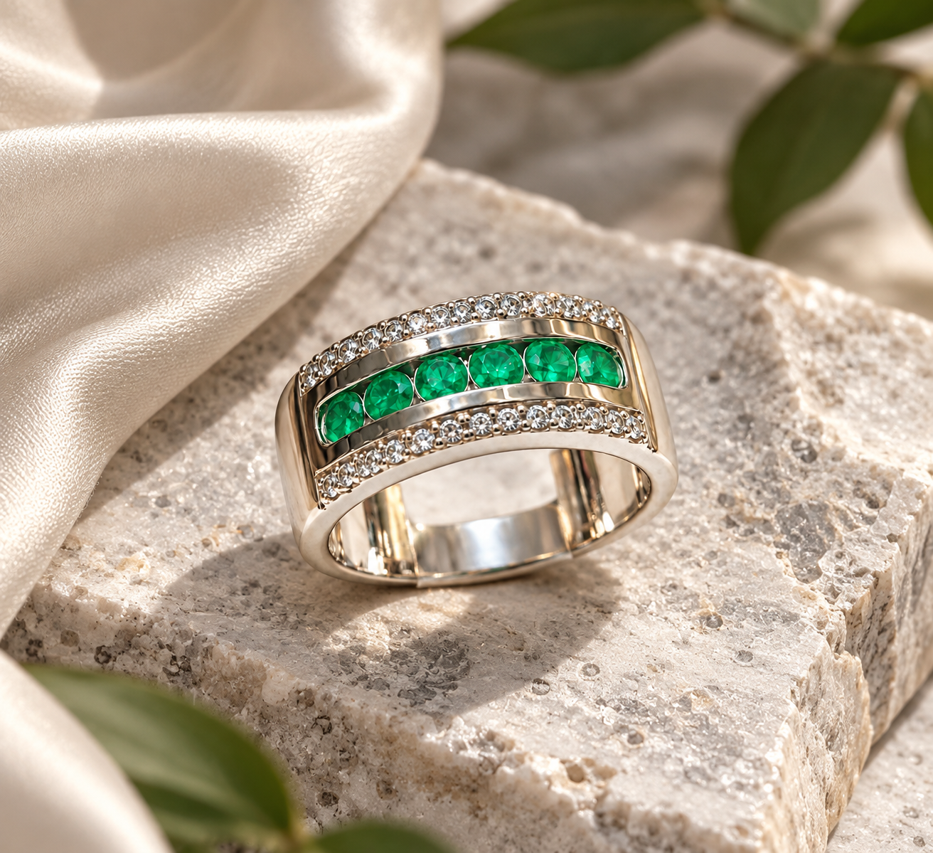 Portada del catálogo de anillos en plata